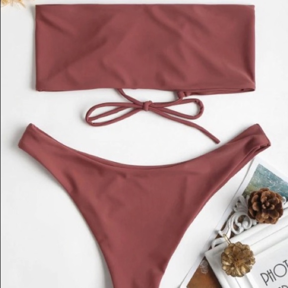 NWT rust bikini - Picture 2 of 6